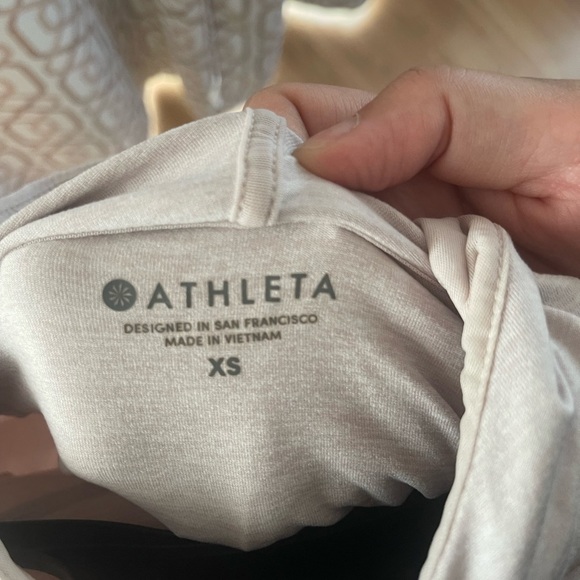 Athleta Baby pink  Long Sleeve Top - Picture 4 of 6